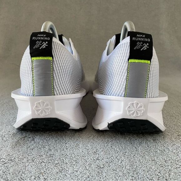 Nike Mens 13 Interact Run Running Shoes Athletic Sneaker FD2291-100 White Volt - Picture 5 of 8